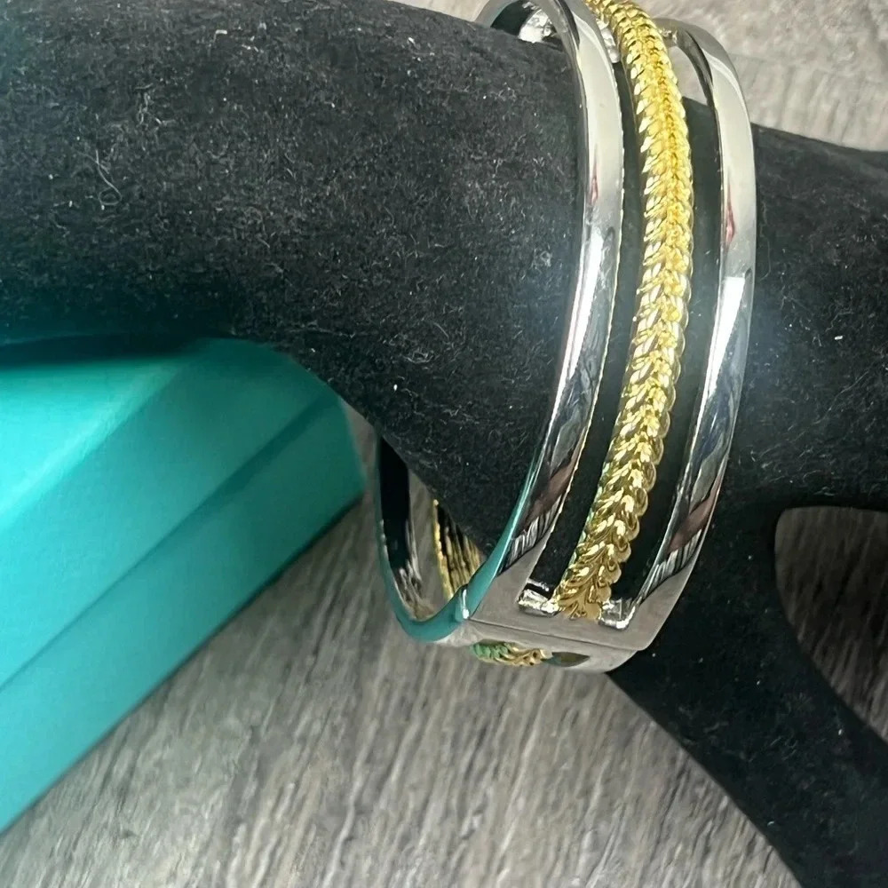 Talbots Two-Tone Bracelet - Picture 6 of 11